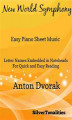 Okładka książki: New World Symphony Easy Piano Sheet Music