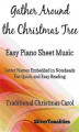 Okładka książki: Gather Around the Christmas Tree Easy Piano Sheet Music