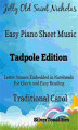 Okładka książki: Jolly Old Saint Nicholas Easy Piano Sheet Music Tadpole Edition