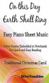 Okładka książki: On This Day Earth Shall Ring Easy Piano Sheet Music