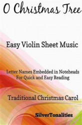 Okładka: O Christmas Tree Easy Violin Sheet Music