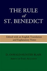 Okładka: The Rule of St. Benedict: Edited with an English Translation and Explanatory Notes