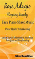 Okładka książki: Rose Adagio Sleeping Beauty Easy Piano Sheet Music