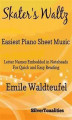 Okładka książki: The Skater's Waltz Easiest Piano Sheet Music