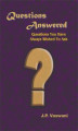 Okładka książki: Questions Answered