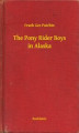 Okładka książki: The Pony Rider Boys in Alaska