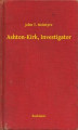 Okładka książki: Ashton-Kirk, Investigator