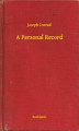 Okładka książki: A Personal Record
