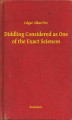 Okładka książki: Diddling Considered as One of the Exact Sciences
