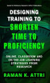 Okładka książki: Designing Training to Shorten Time to Proficiency